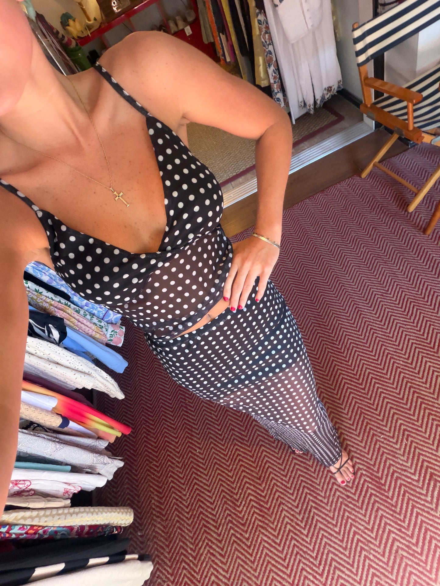 BYMANYC | Polka Dot Skirt + Tank Set, S