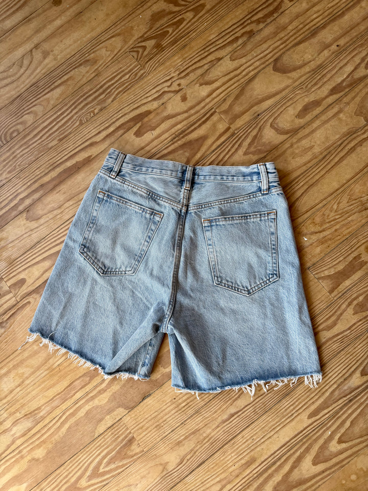 Frame | Long Denim Shorts, 29