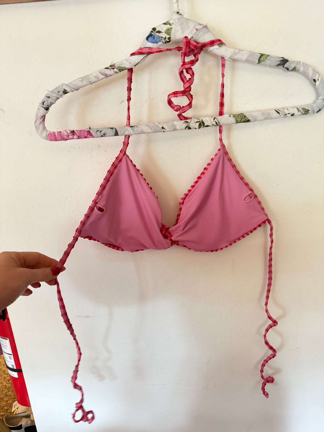 L Space | Twister Gingham Bikini Set, L