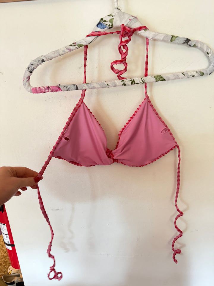 L Space | Twister Gingham Bikini Set, L