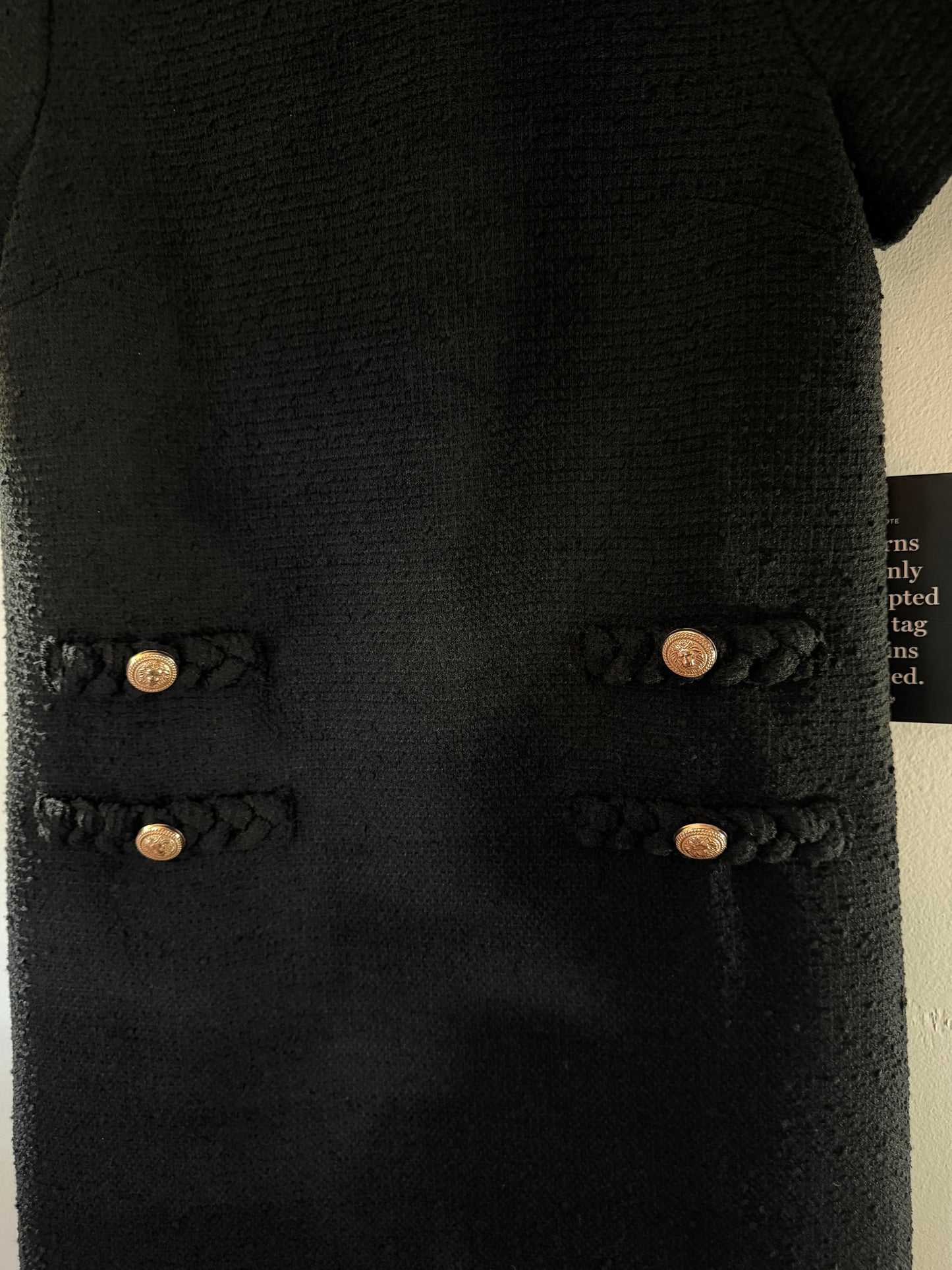 Tuckernuck \ Tweed Jackie Dress, M