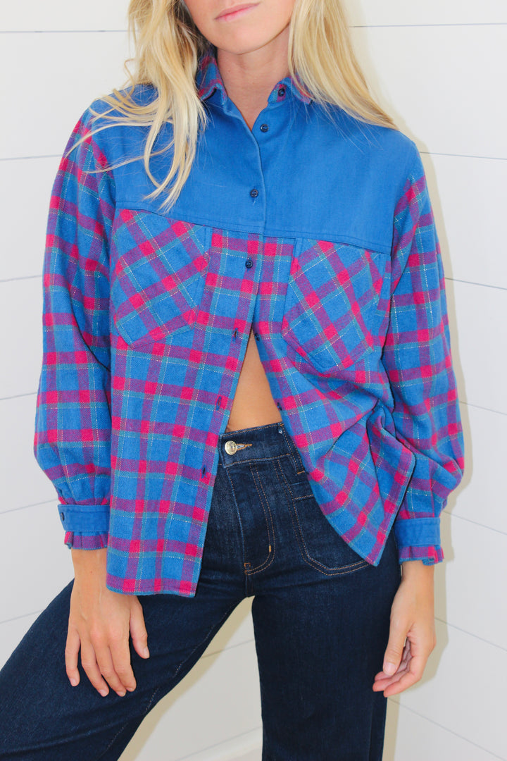 Plaid Button Down