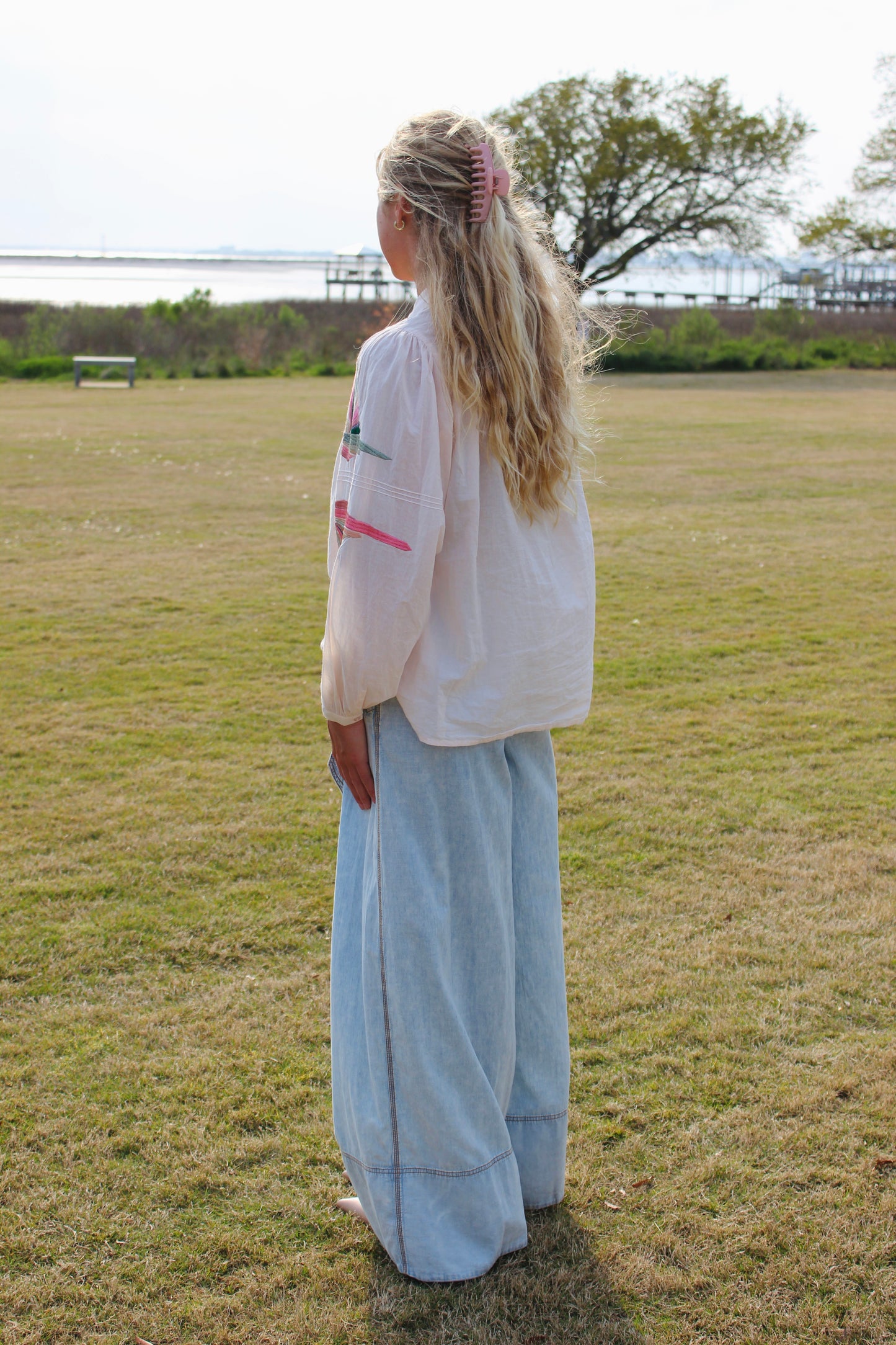 Zimmerman | Wide Leg Denim Pants, 0