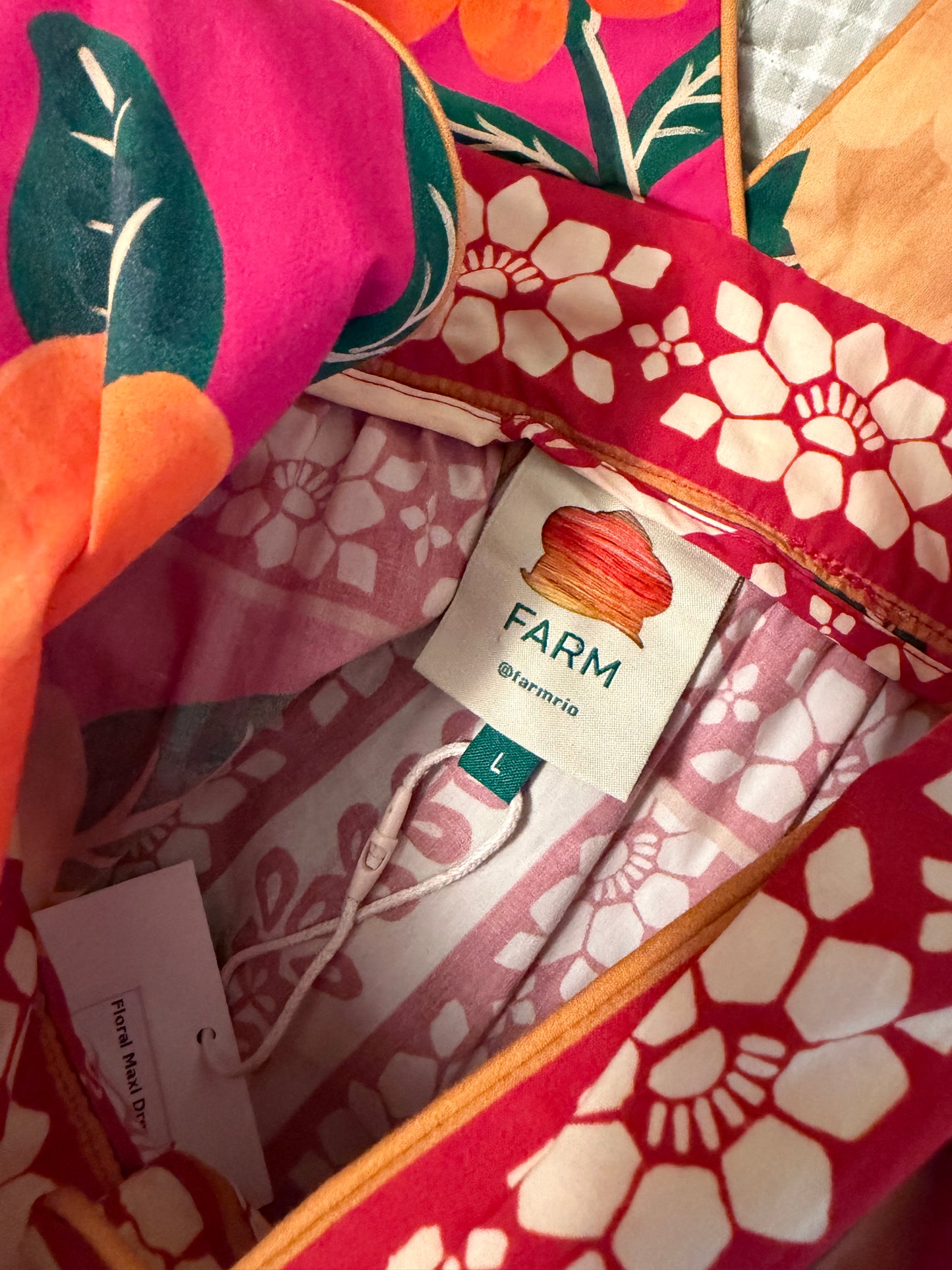 Farm Rio | Floral Maxi Dress, L