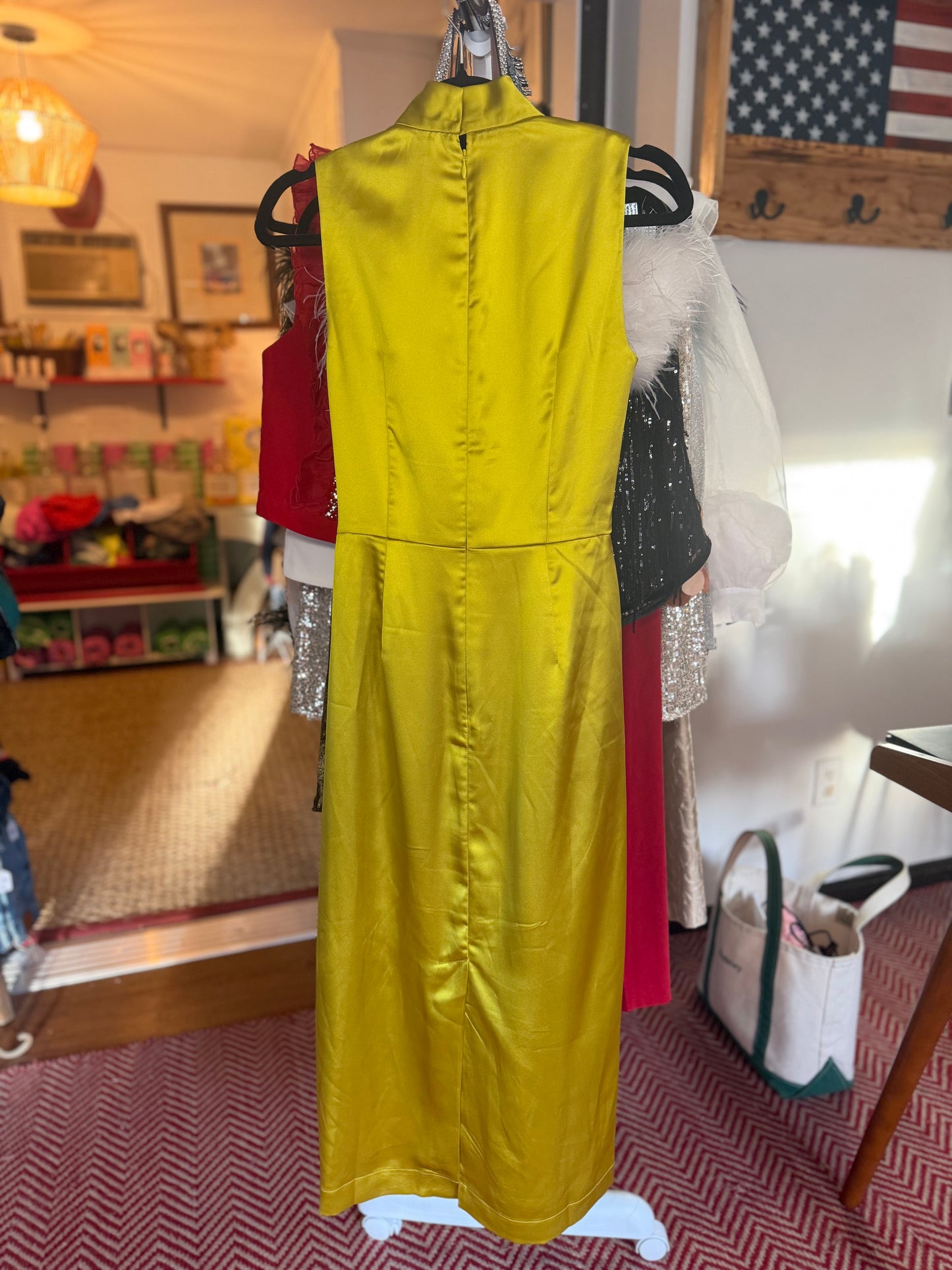 Tuckernuck | Satin Sinclair Dress, 0