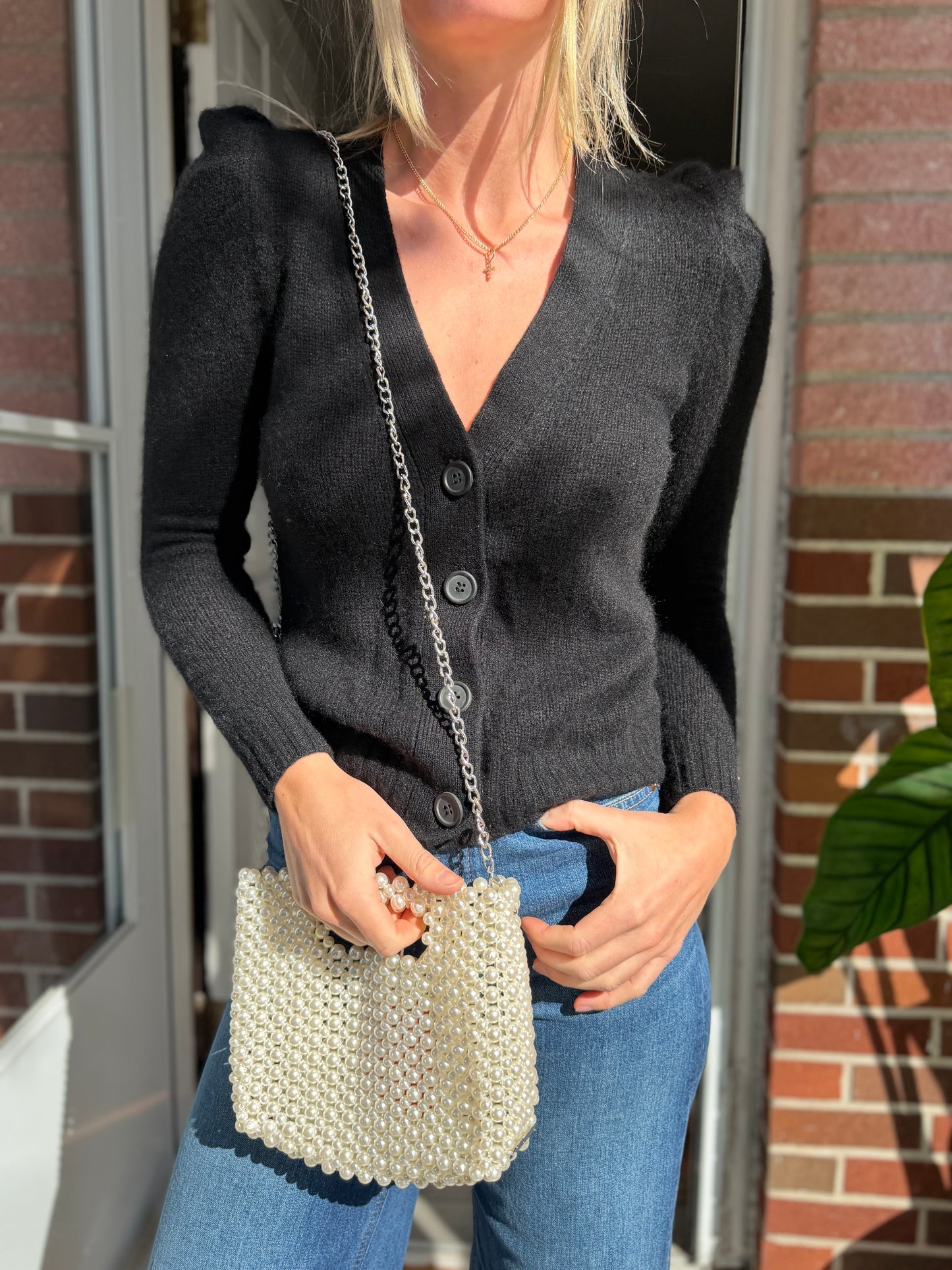 Bloomingdale's | Gathered Shoulder Cashmere Cardigan, XS