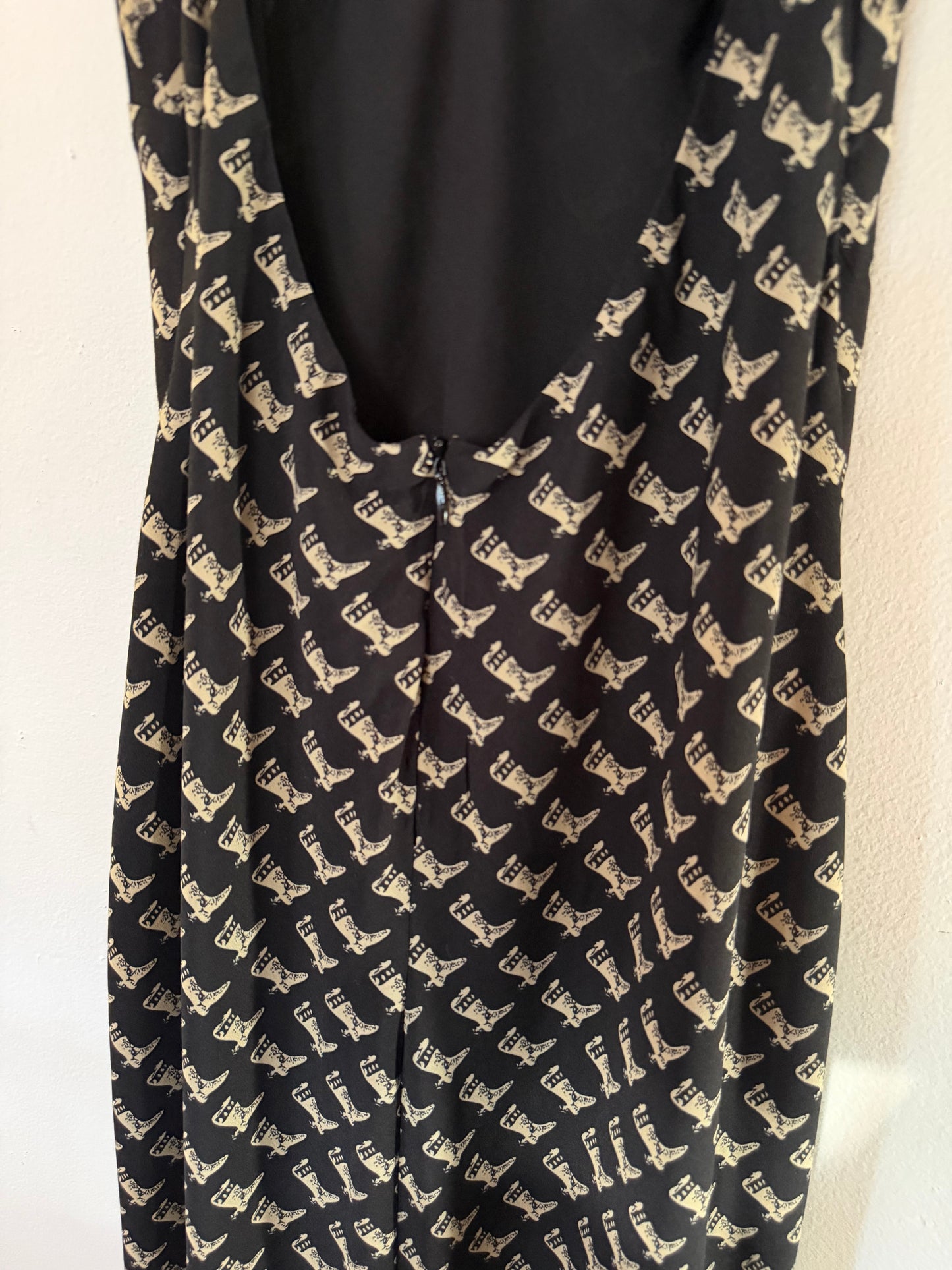 Bobbles & Lace | Maxi Boot Print Dress, S