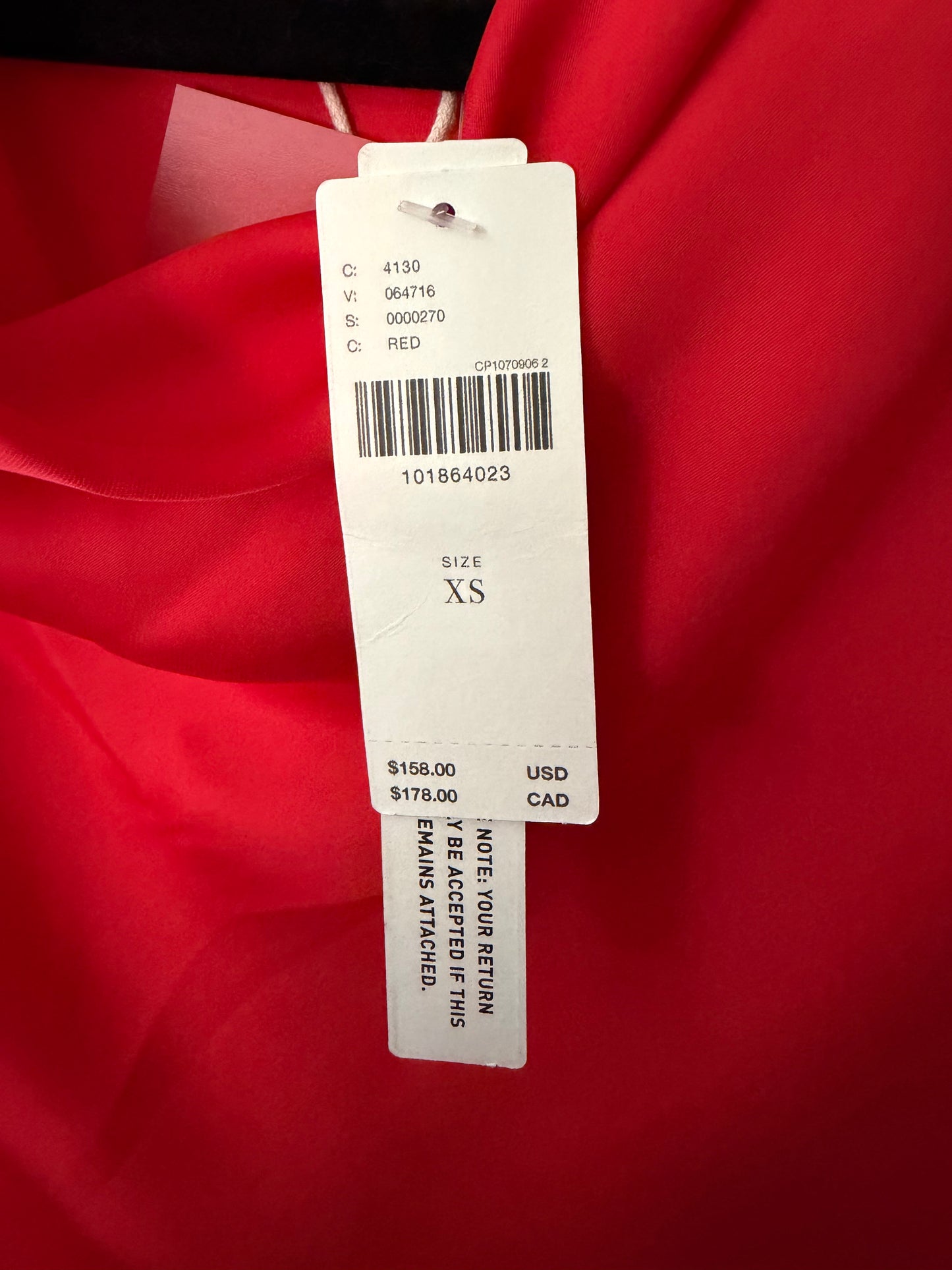 Maeve | Red Midi Dress, XS