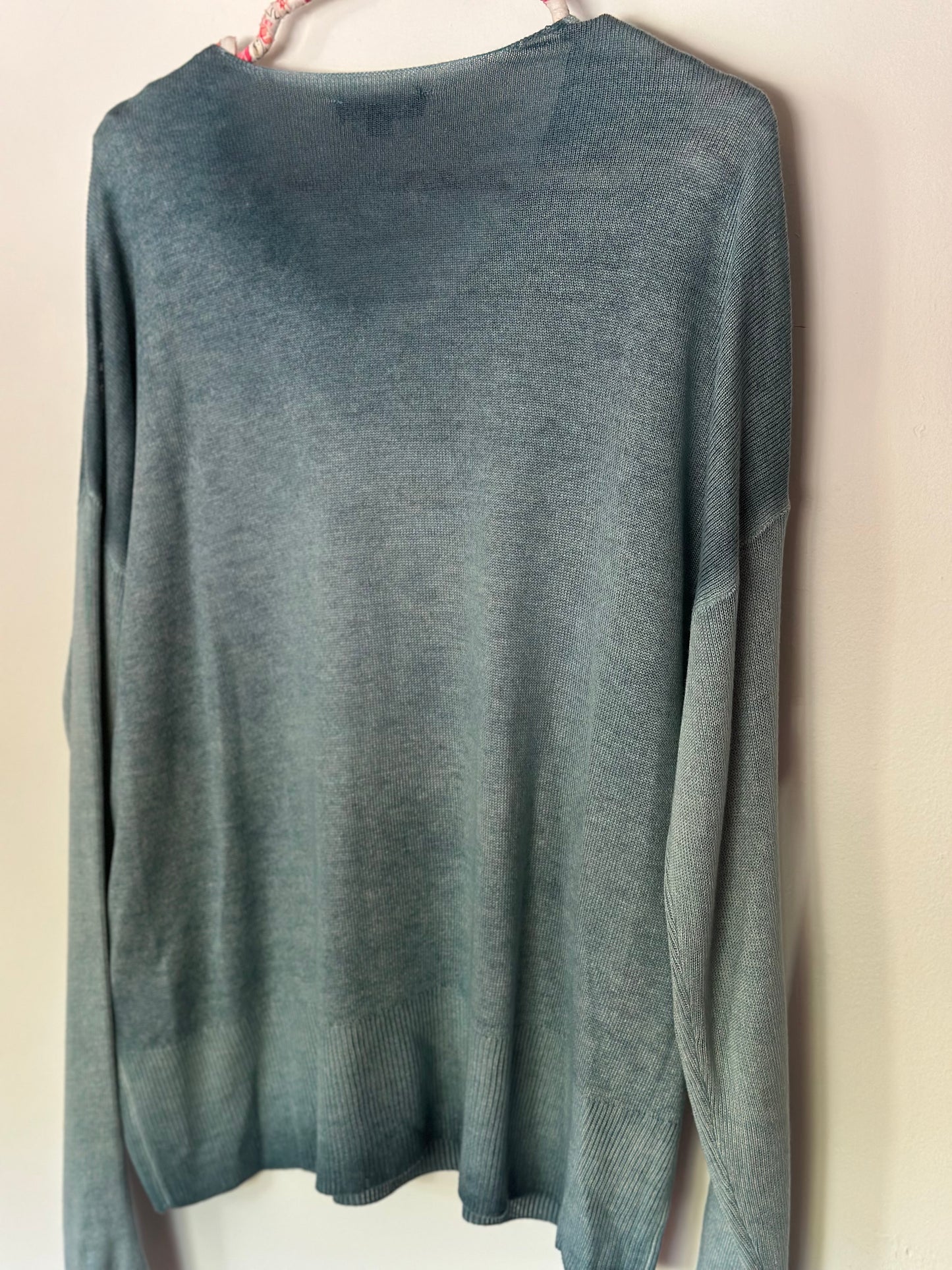 Aqua Blue Sweater