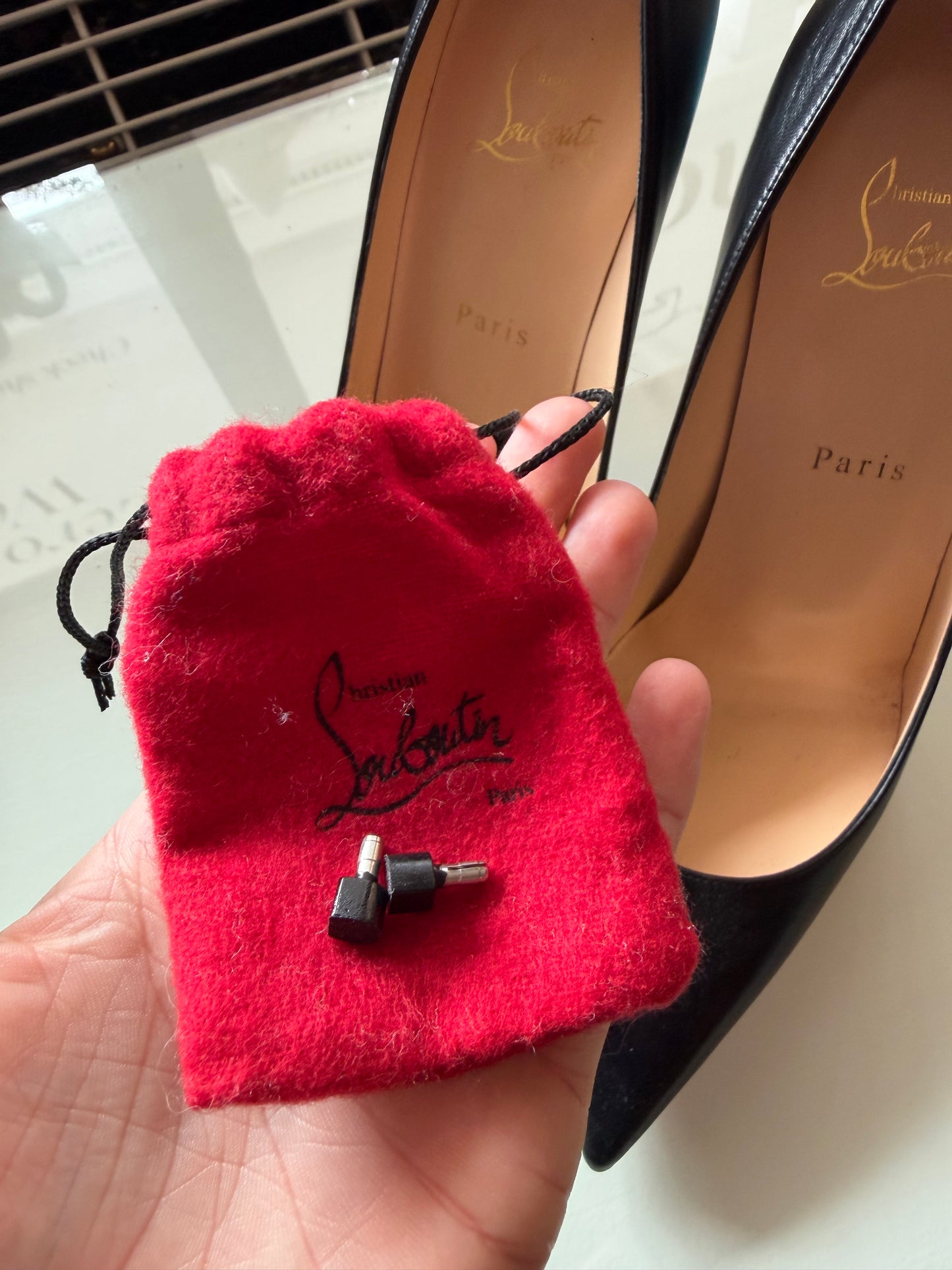 Christian Louboutin | Decollete 554 Leather Pump, 39.5