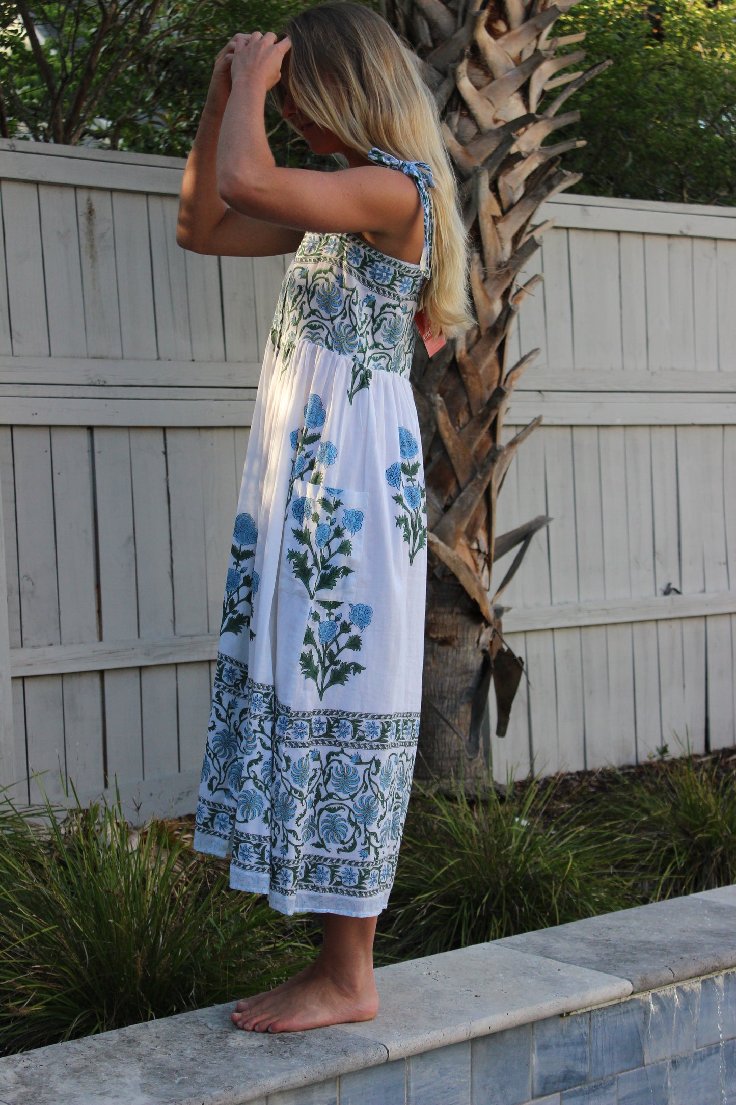 Juliet Dunn | London  Hydrangea Sundress, 2 (US 6/8)