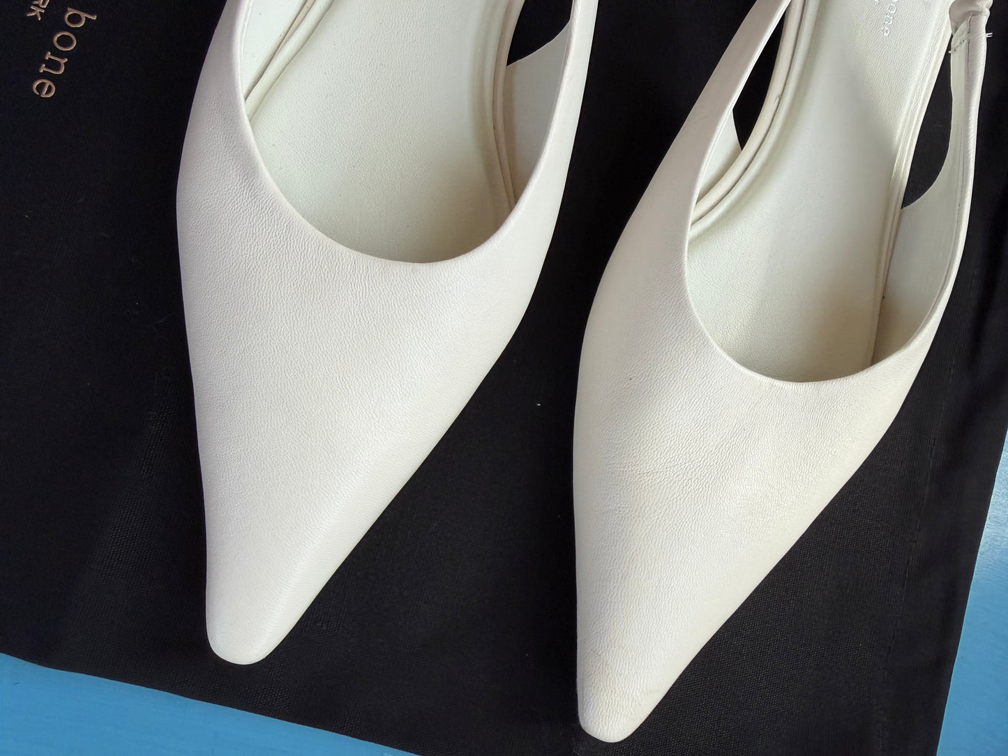 Rag & Bone | Mercer Pointed Toe Slingback Flat, 38.5