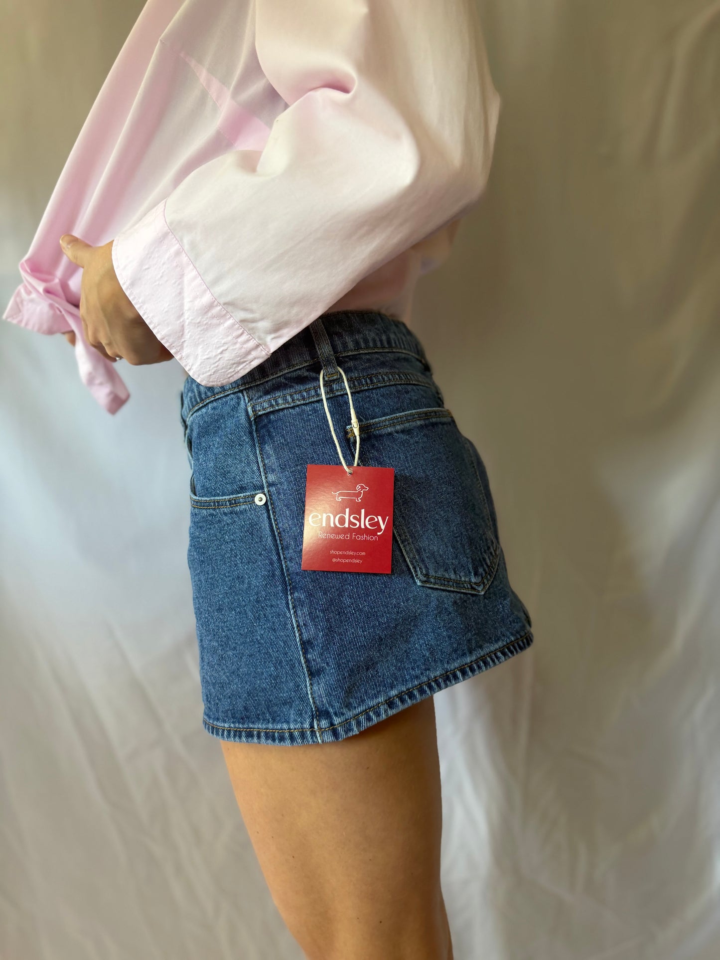 Abrand | Jeans Mini Jean Skirt, 29