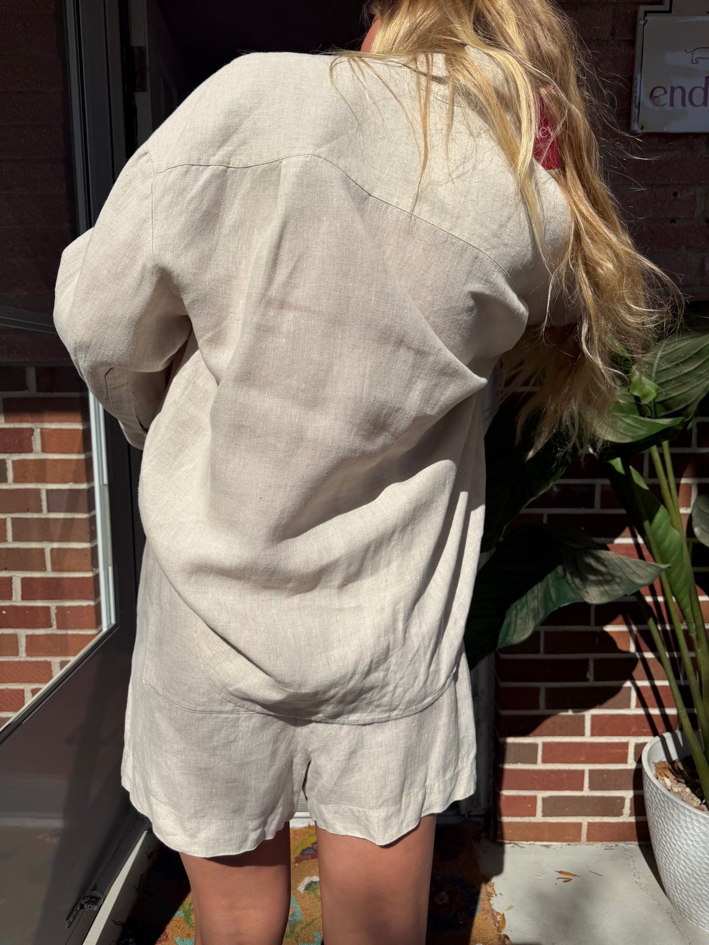 Jenni Kayne | Linen Logan Set, M