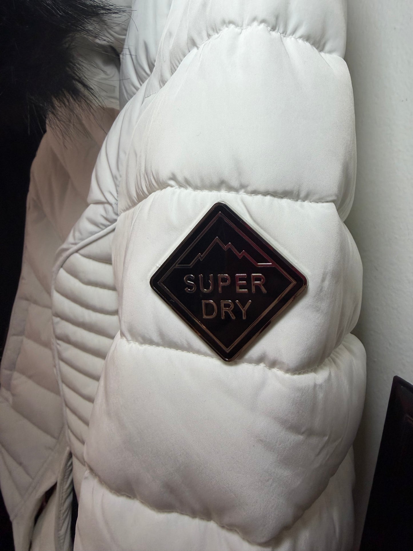 Superdry | Ski Puffer with Faux Fur Hood, S/M