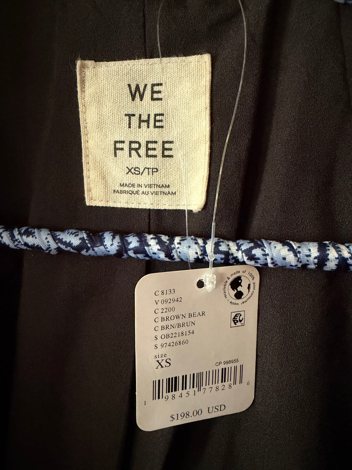 Free People | Suede Oversized Jacket, XS