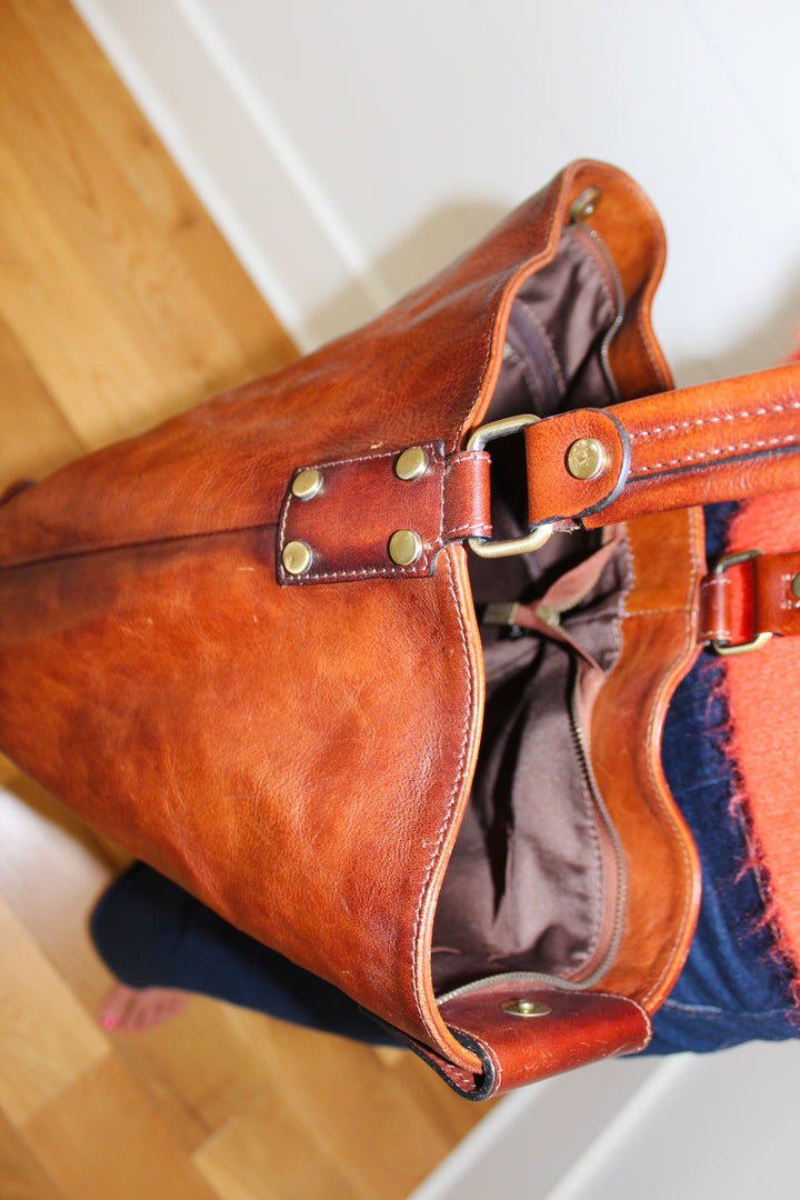 Pratesi  | Italian Leather Hobo Tote