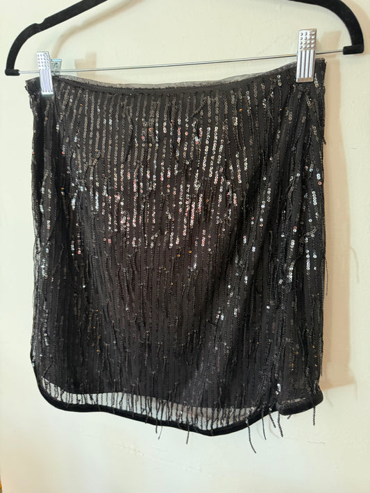 Avec Les Filles | Sequin Mini Skirt, S