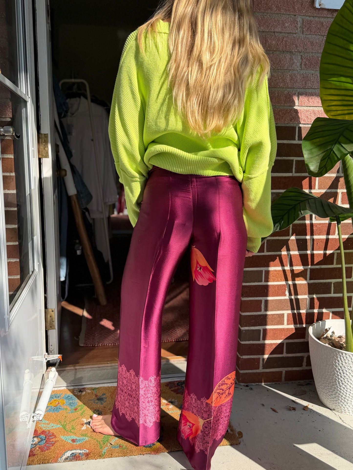 Bizzare Paros | Silk Pants