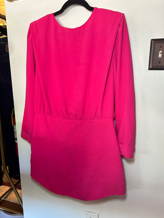 Amanda Uprichard | Pink Long Sleeve Dress