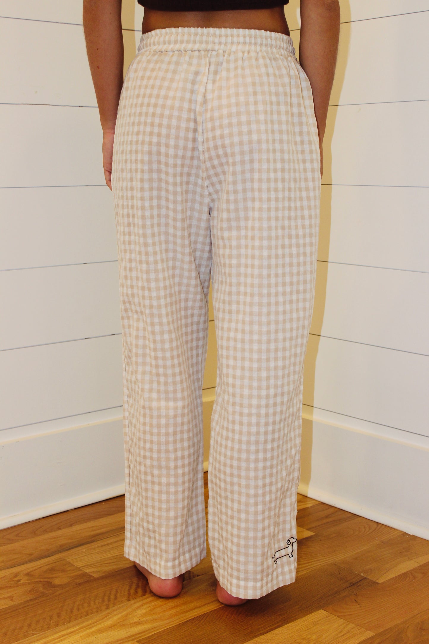Endsley | Logo Gingham Pants, S