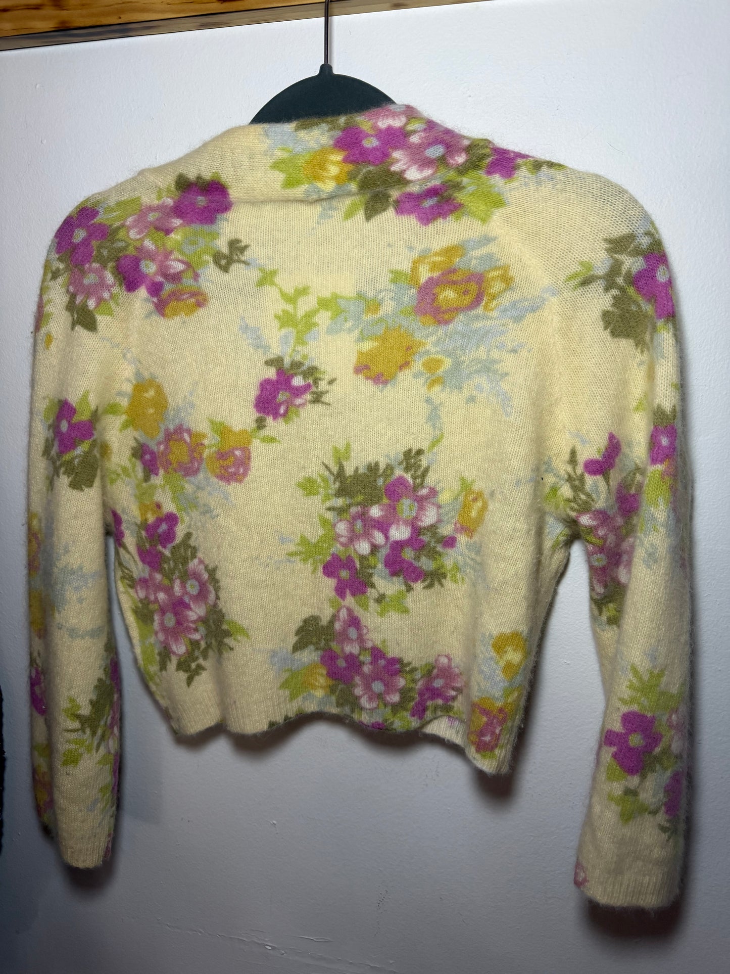 Free People | Floral Cropped Cardigan, S/P