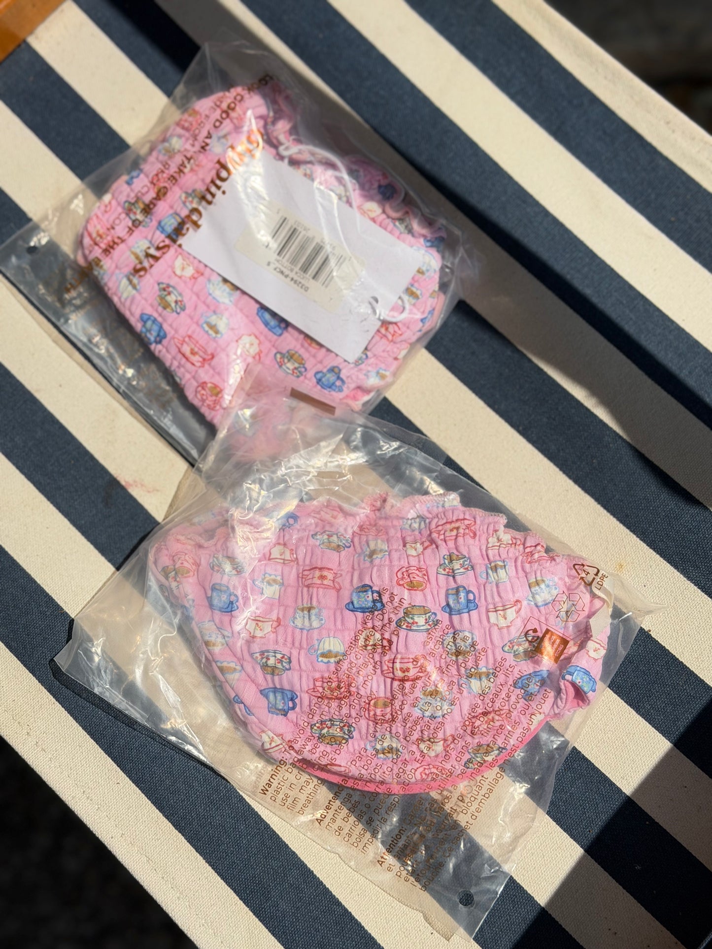 Dippin Daisys | Pink Cafe Lucca Bikini Set, S