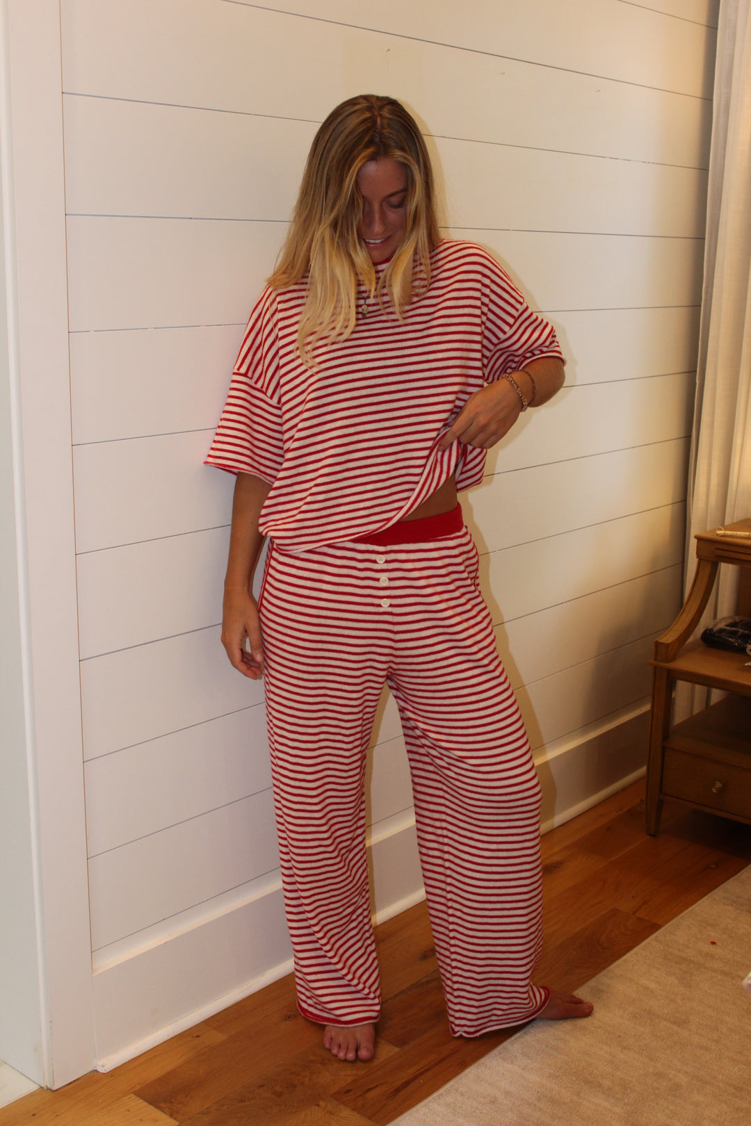 Daily Drills | Striped Cashmere 3 Piece Set, M/L