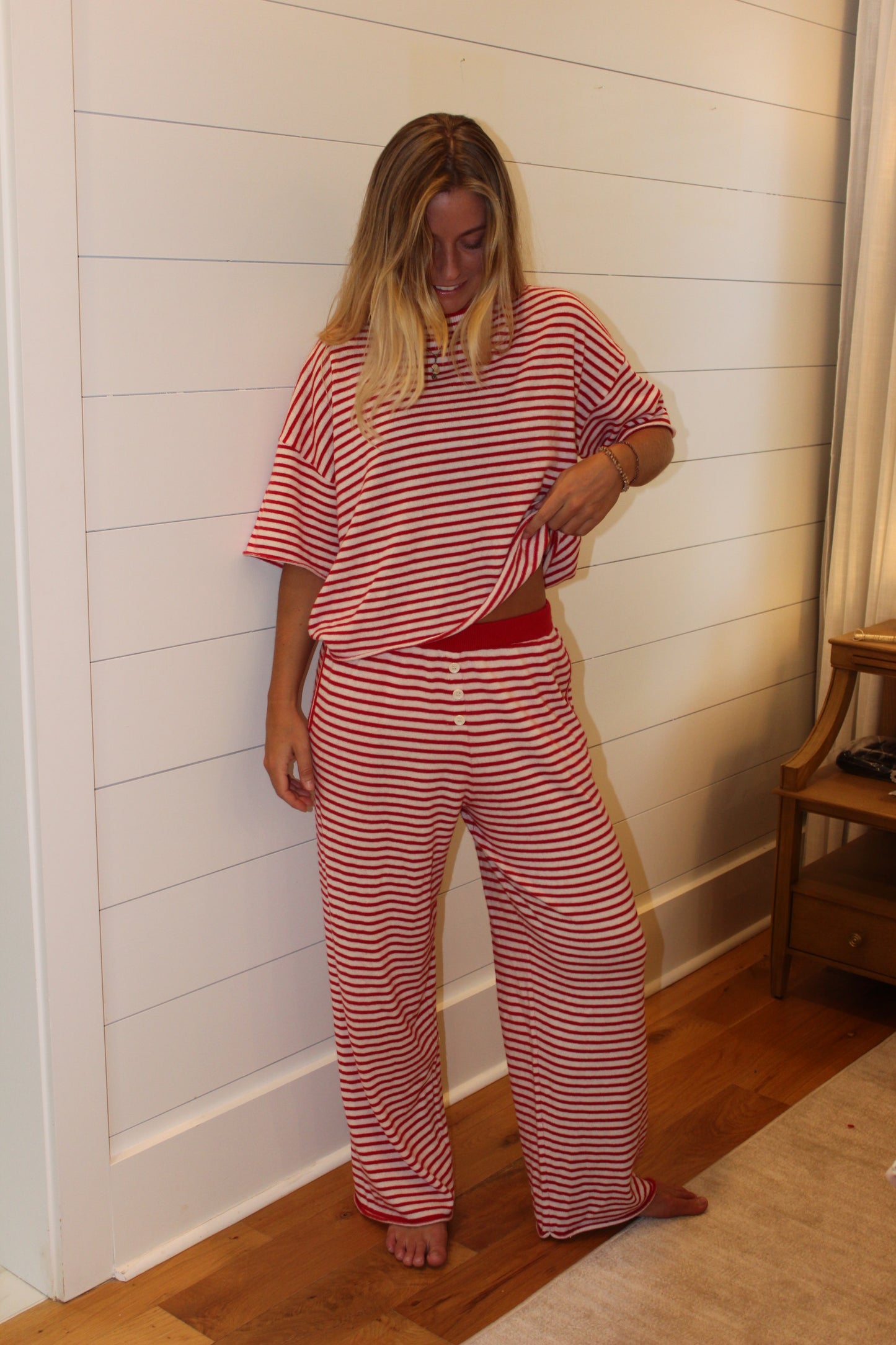 Daily Drills | Striped Cashmere 3 Piece Set, M/L