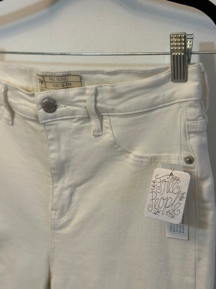 Free People | White Skinny Jeans