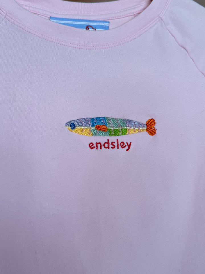 Endsley | Fish Baby Tee, XS/S