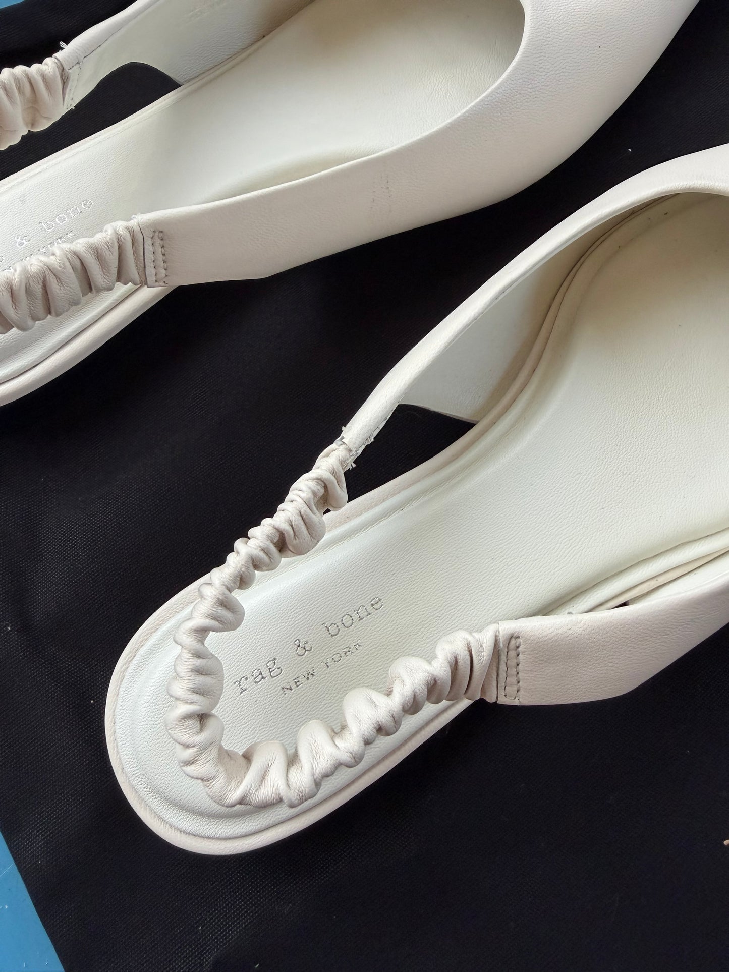 Rag & Bone | Mercer Pointed Toe Slingback Flat, 38.5