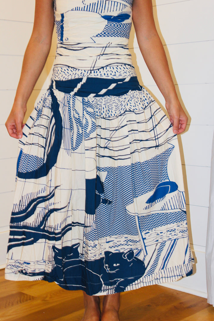 Carolina K | Mala Strapless Midi Dress, M