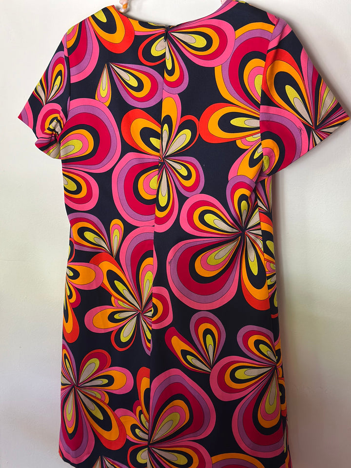 Trina Turk | Retro Floral Print Dress