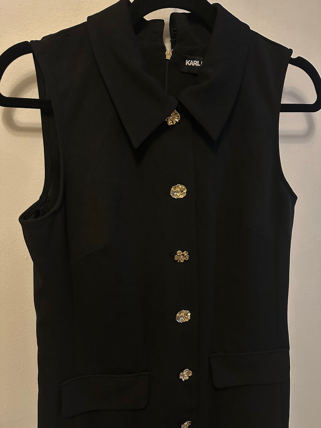 Karl Lagerfeld | Black Dress