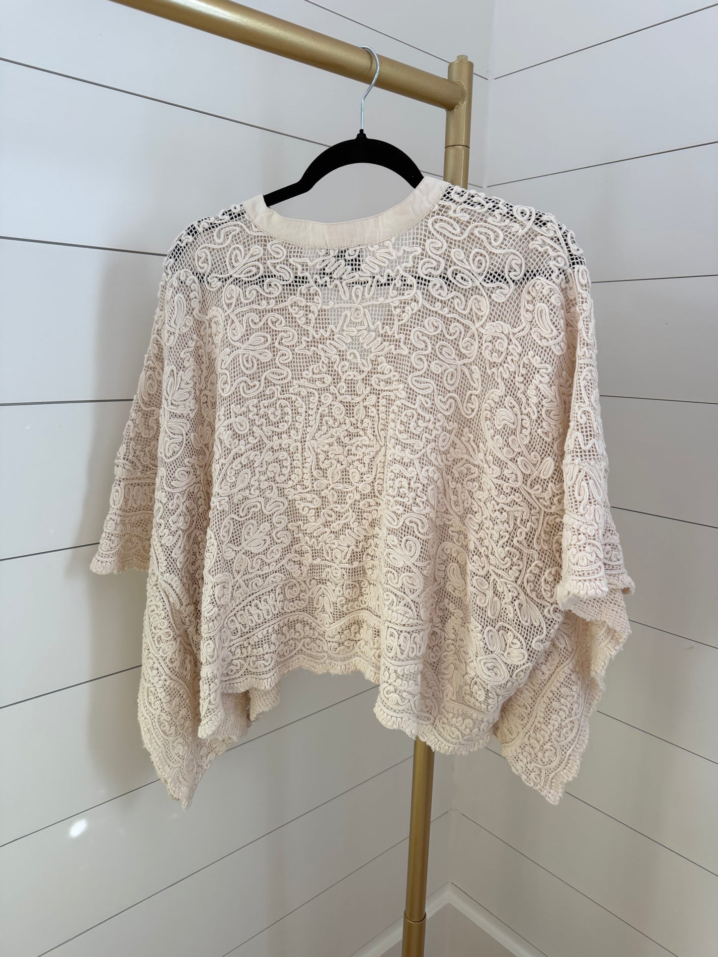 Tuckernuck  | Lace Apollo Poncho, XS