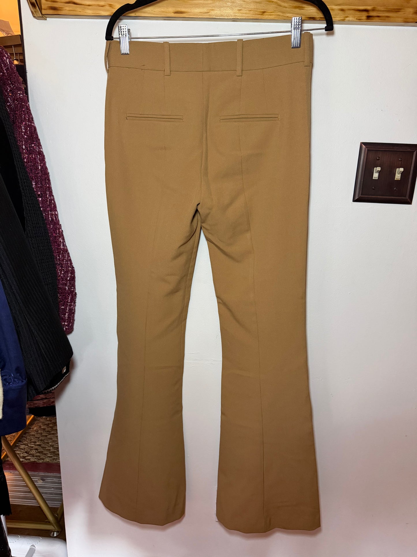 Zara | Camel Wide Leg Pants, S