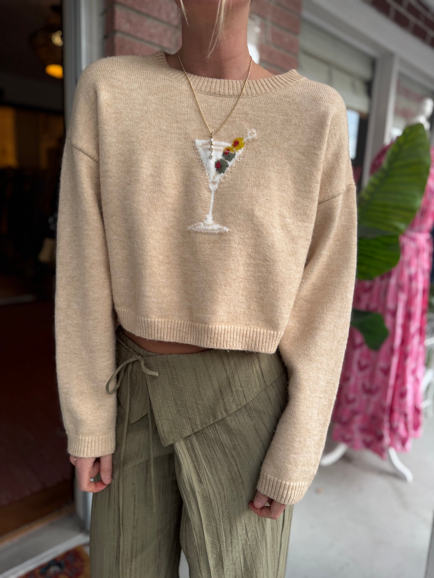 Pretty Garbage | Martini Sweater, S