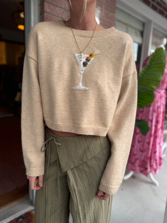 Pretty Garbage | Martini Sweater, S