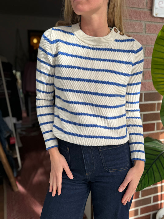 Boden | Striped Sweater, XS