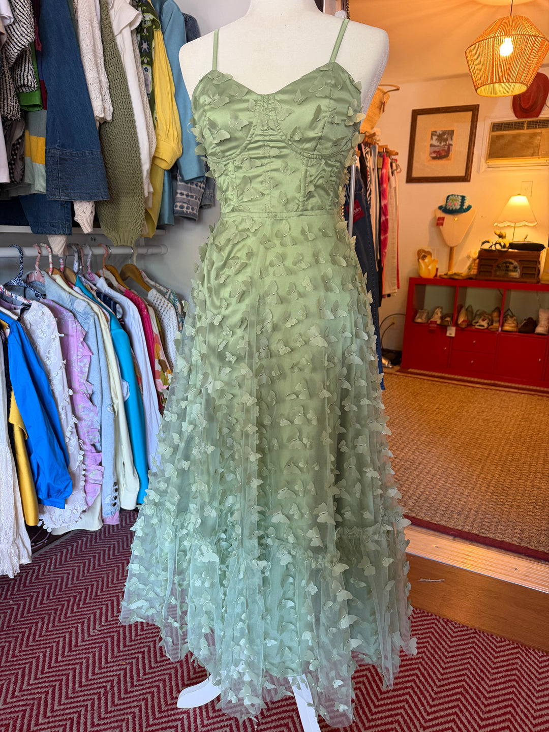 Mable | Butterfly Garde Dress, S