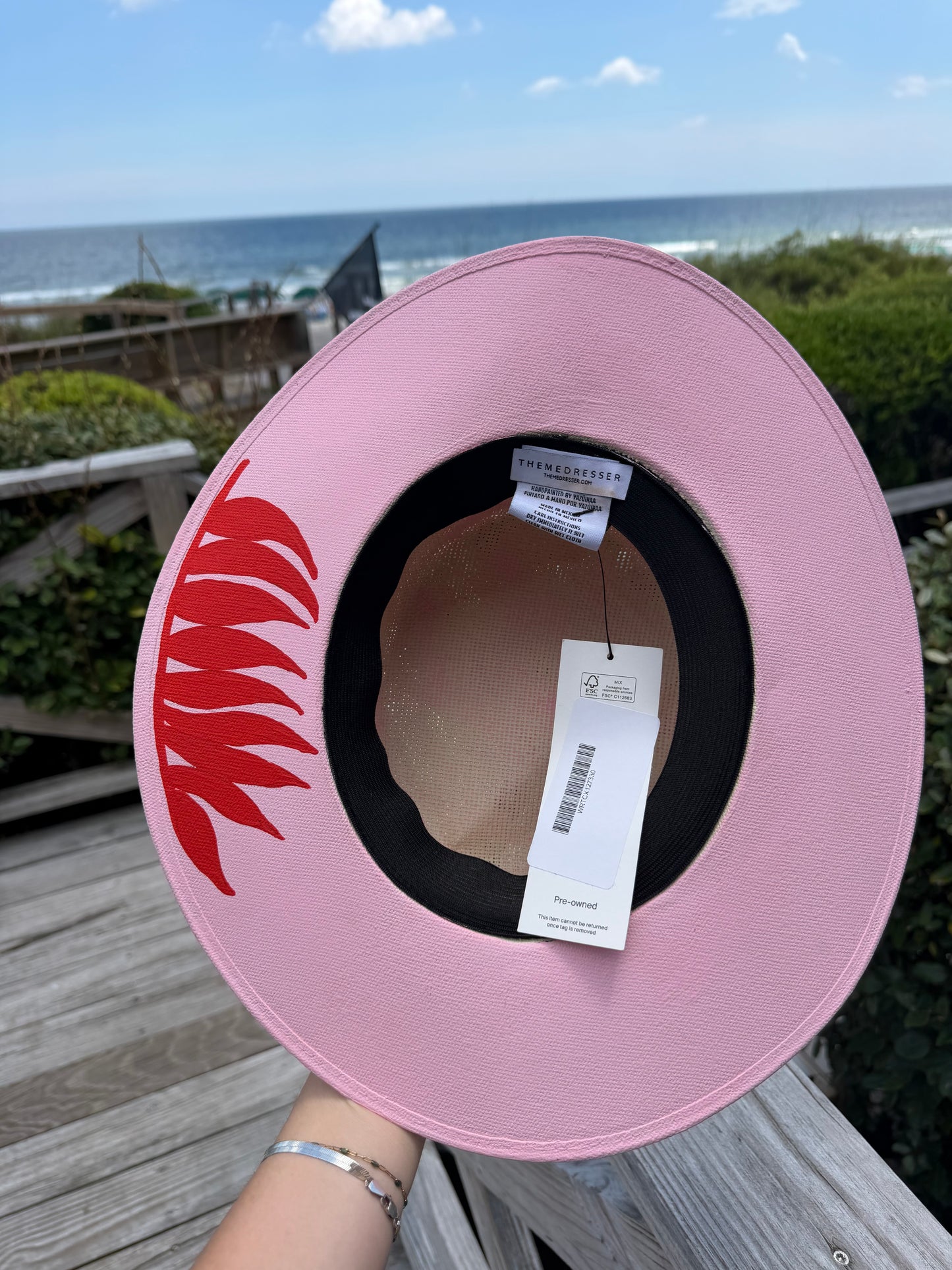 Theme Dresser | Hand Painted Hat