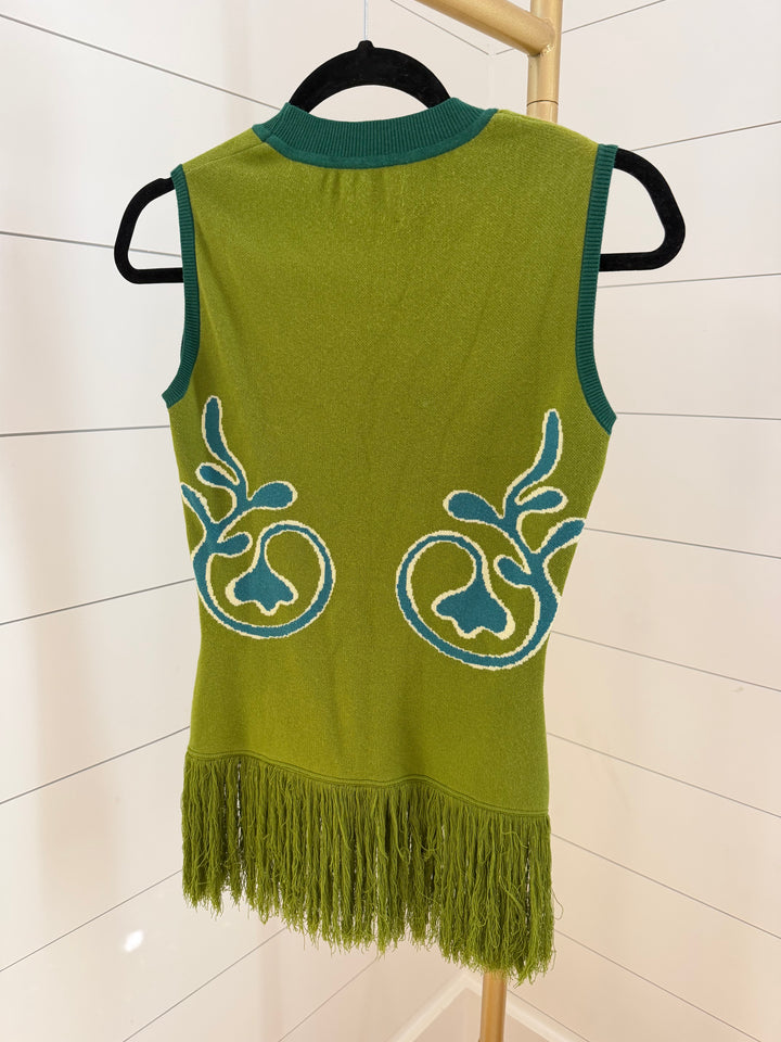 Paula | Tina Jacquard Tank Top, S/M