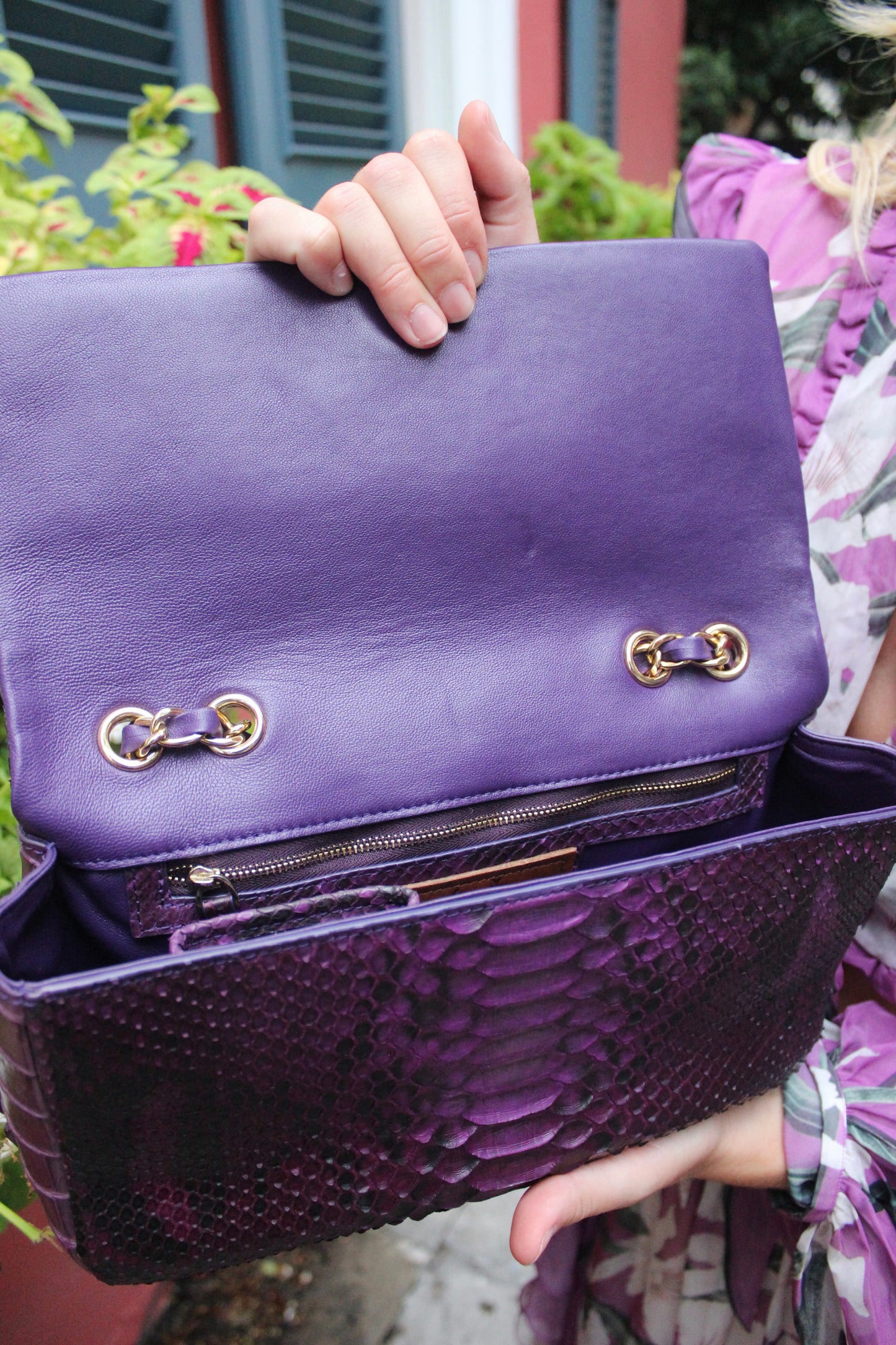 Taxidermy x Leva Bonaparte  | Python JW Bag