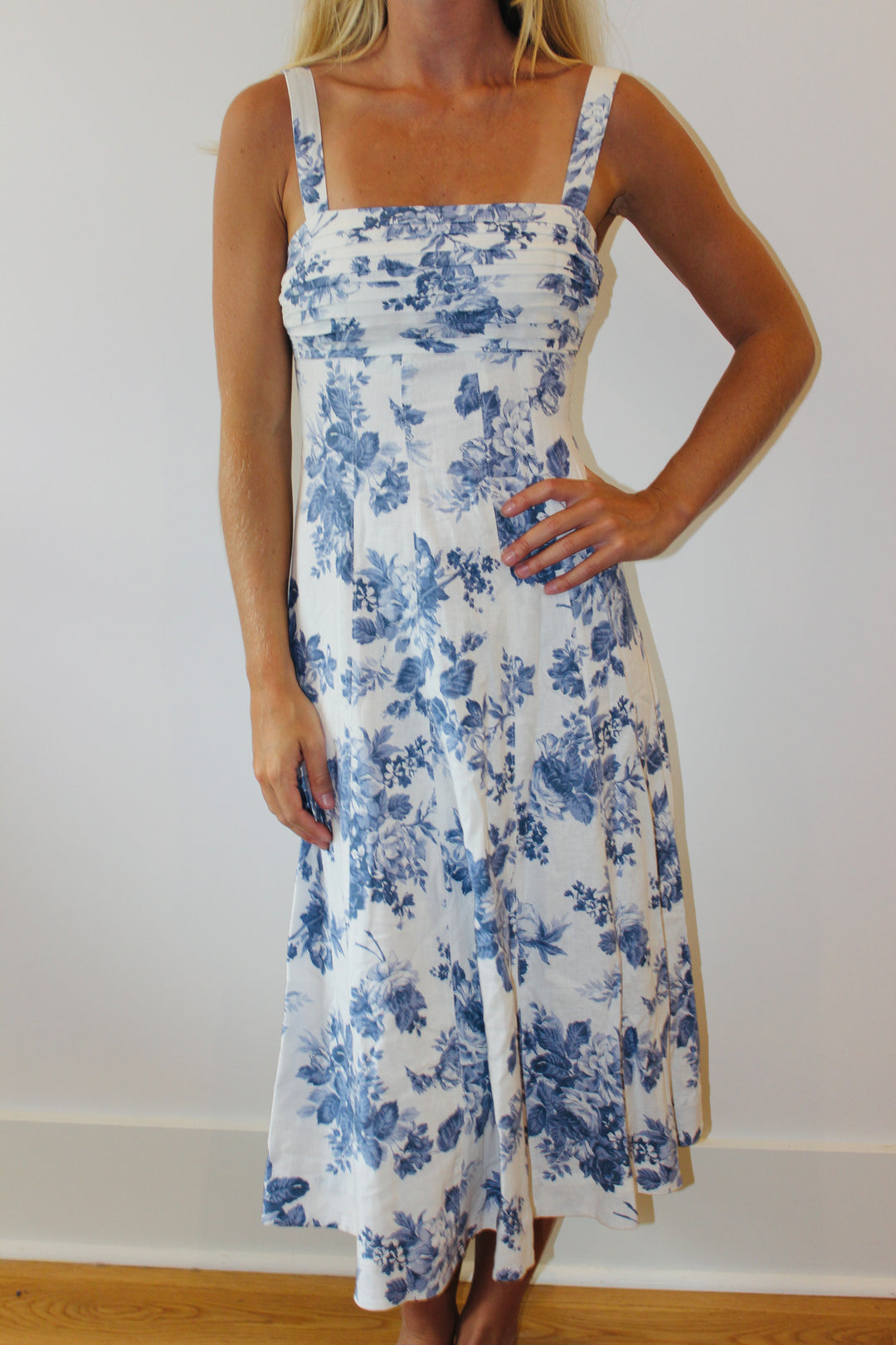 Abercrombie &amp; Fitch | Floral Midi Dress, XXS