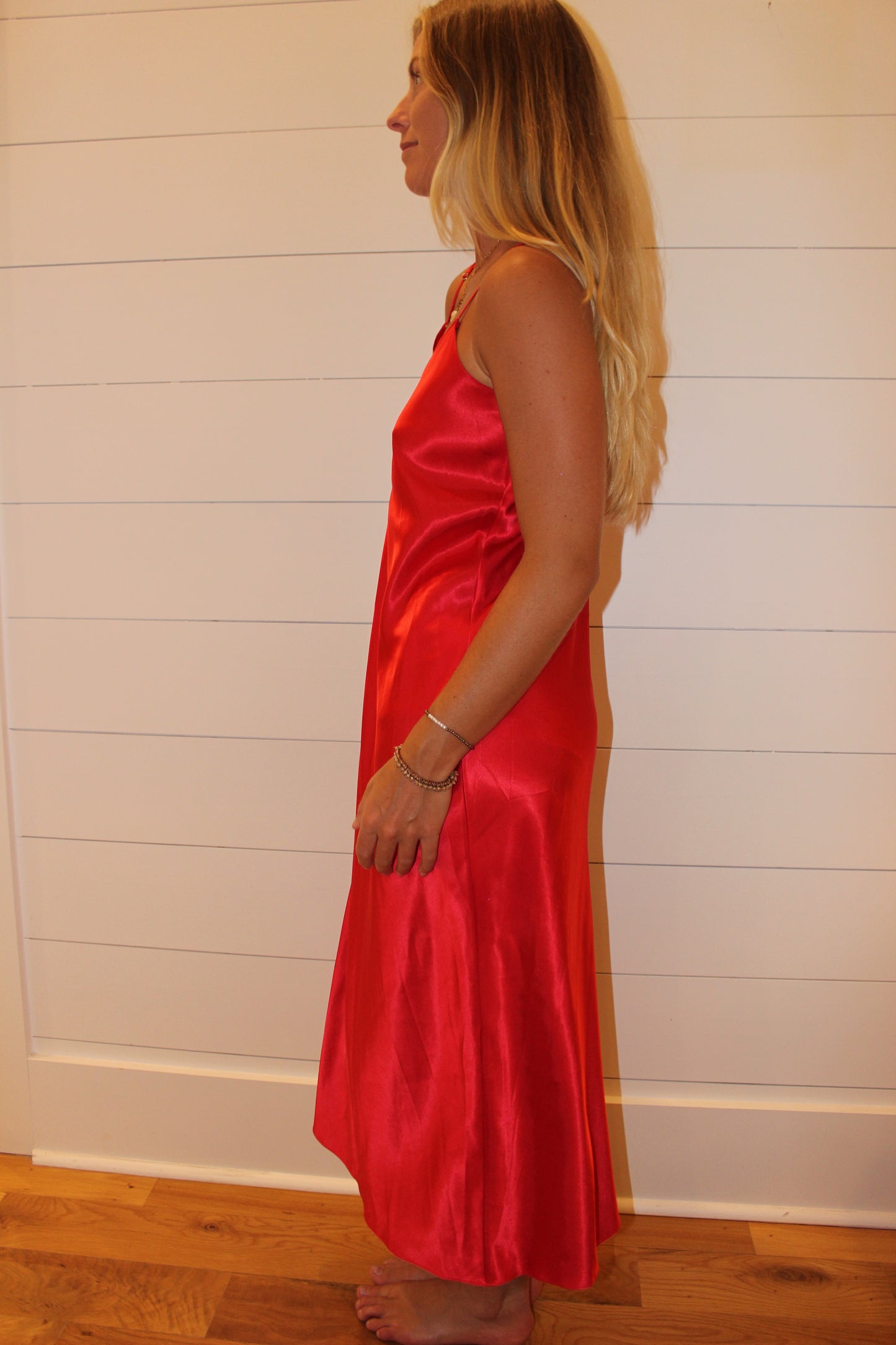 Daily Drills  | Silky Midi Dress, M