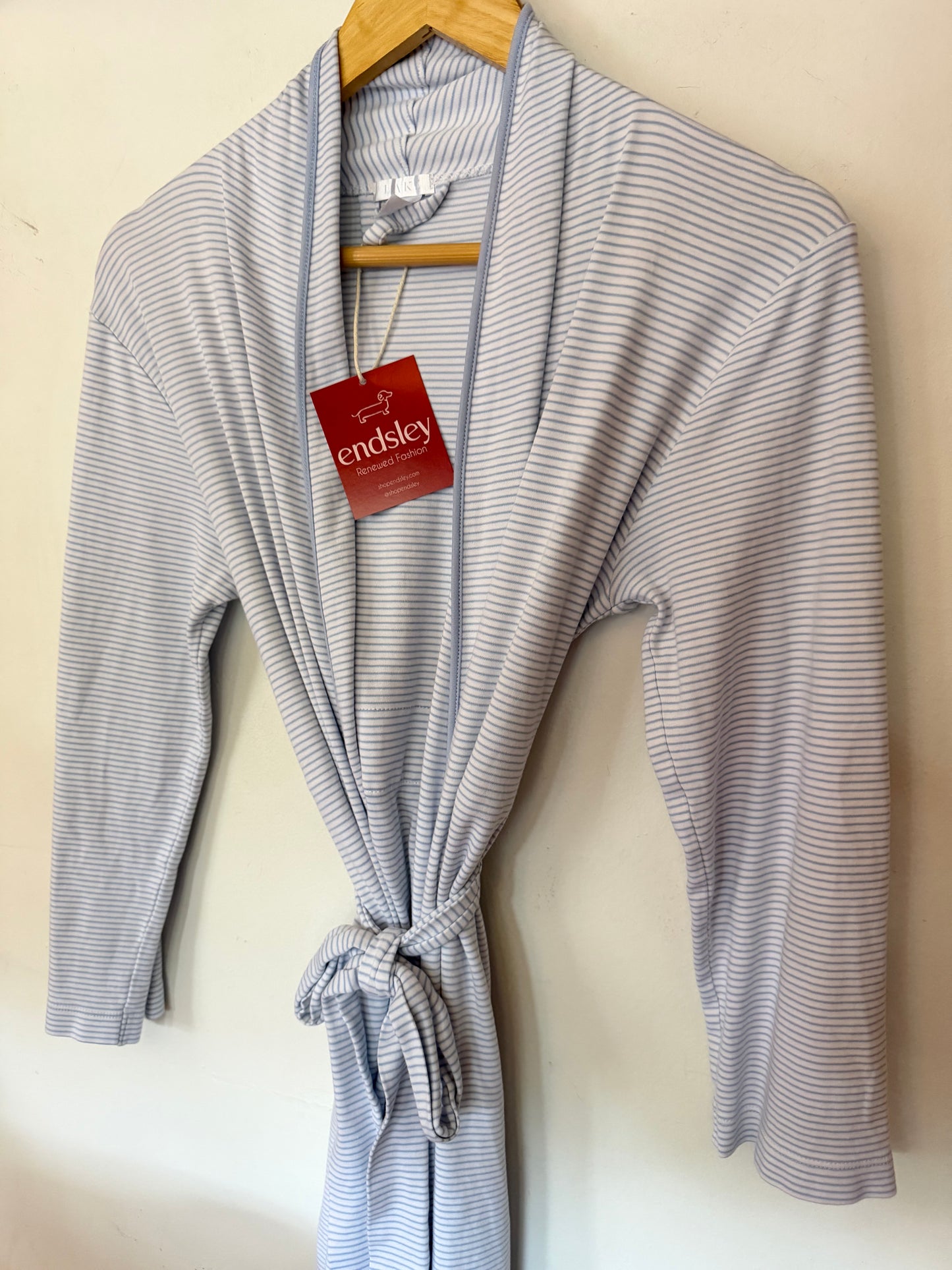 Lake | Striped Robe, XS