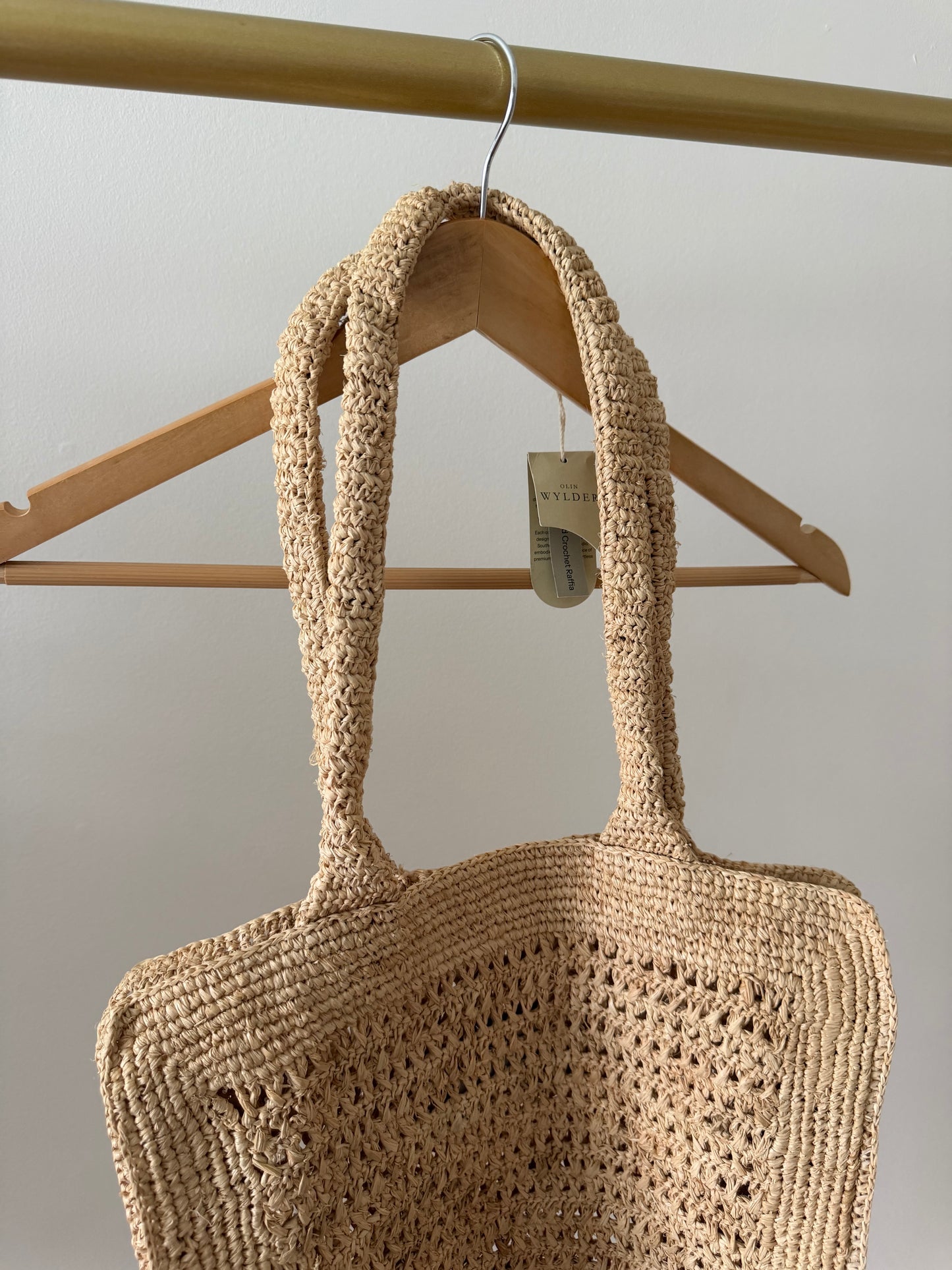 Olin Wylder  | Sicily Raffia Market Bag, OS