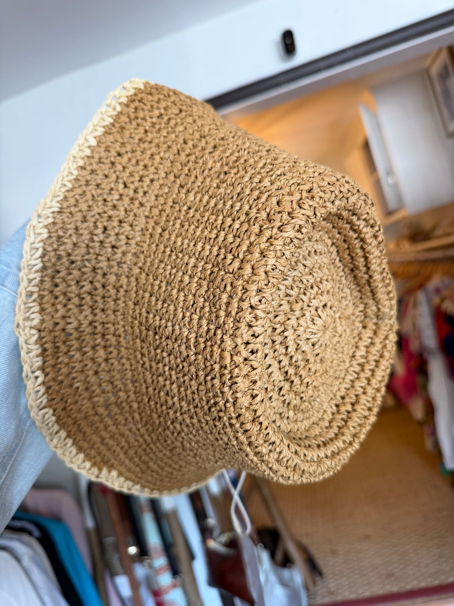 Straw Sun Hat, OS