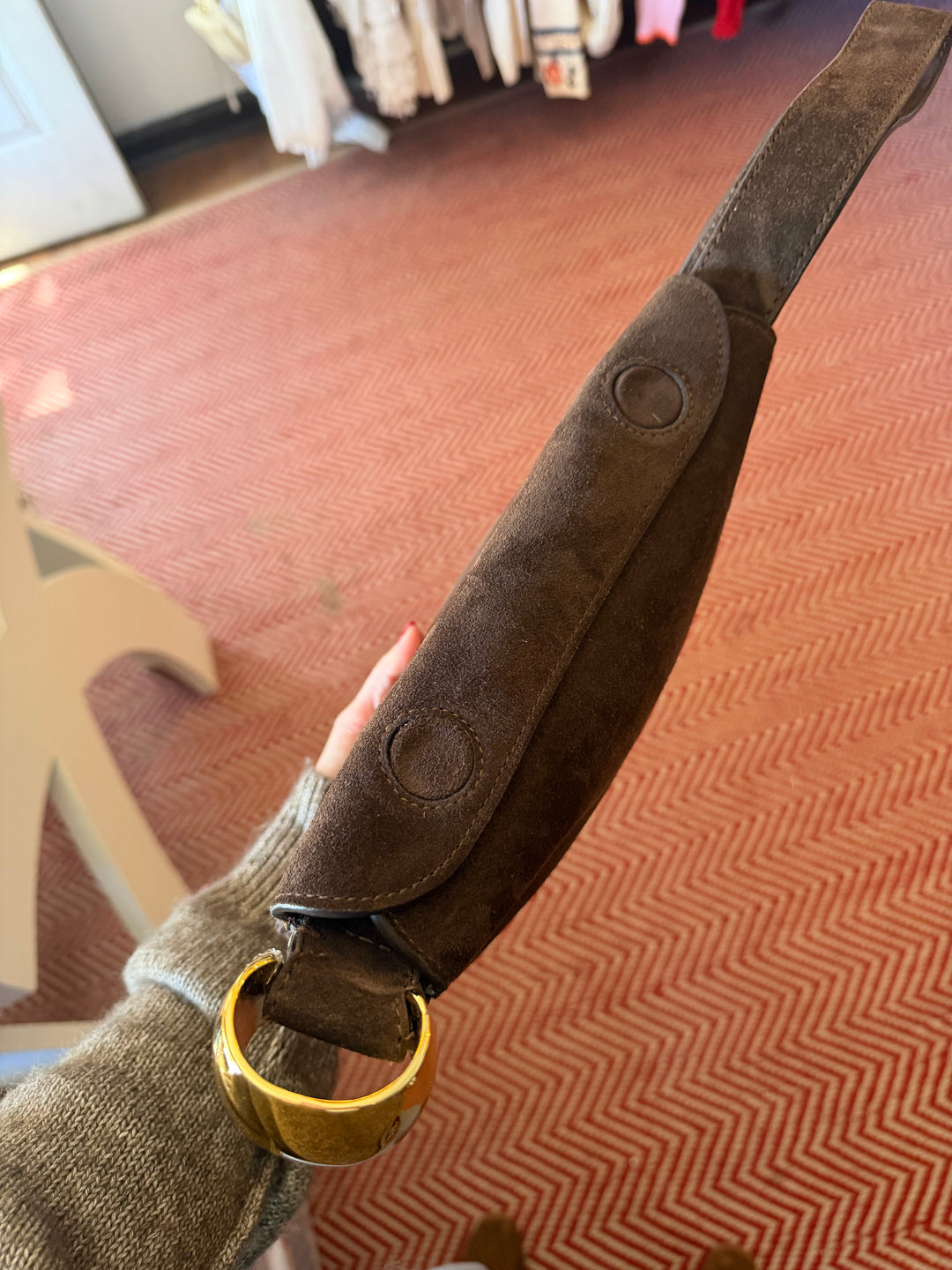 AMANU | The Zambia Suede Pouchette